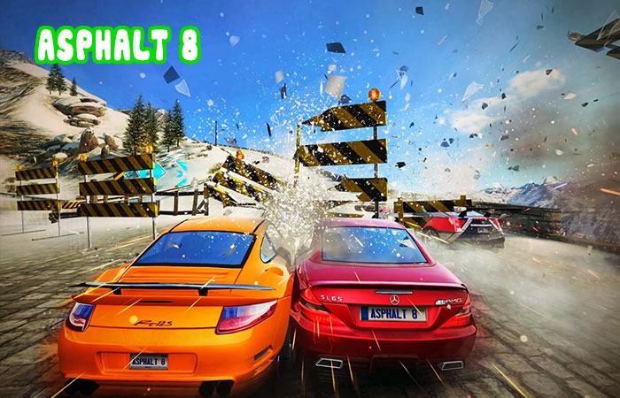 ASPHALT 8 – Airborne Game đua xe iPad cho bé miễn phí