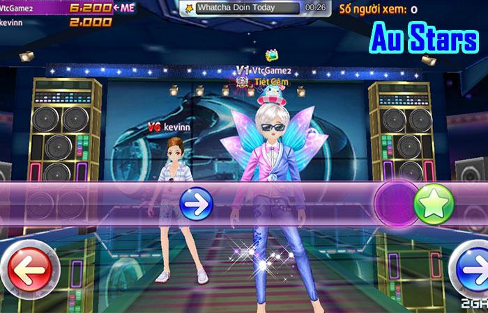 Au Stars – game hay dành cho con gái chủ đề âm nhạc