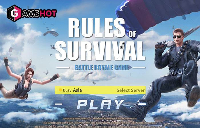 Các loại vũ khí siêu cấp trong game Rules of Survival