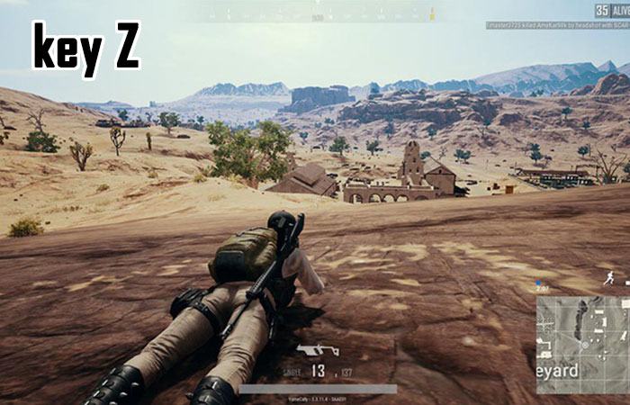 Các nút phím tắt trong PUBG PC