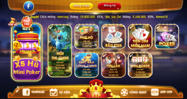 Chất lượng giao diện game đỉnh cao