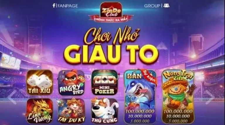 Cơ hội trúng hũ ở game bài zindo club lên tới 90%