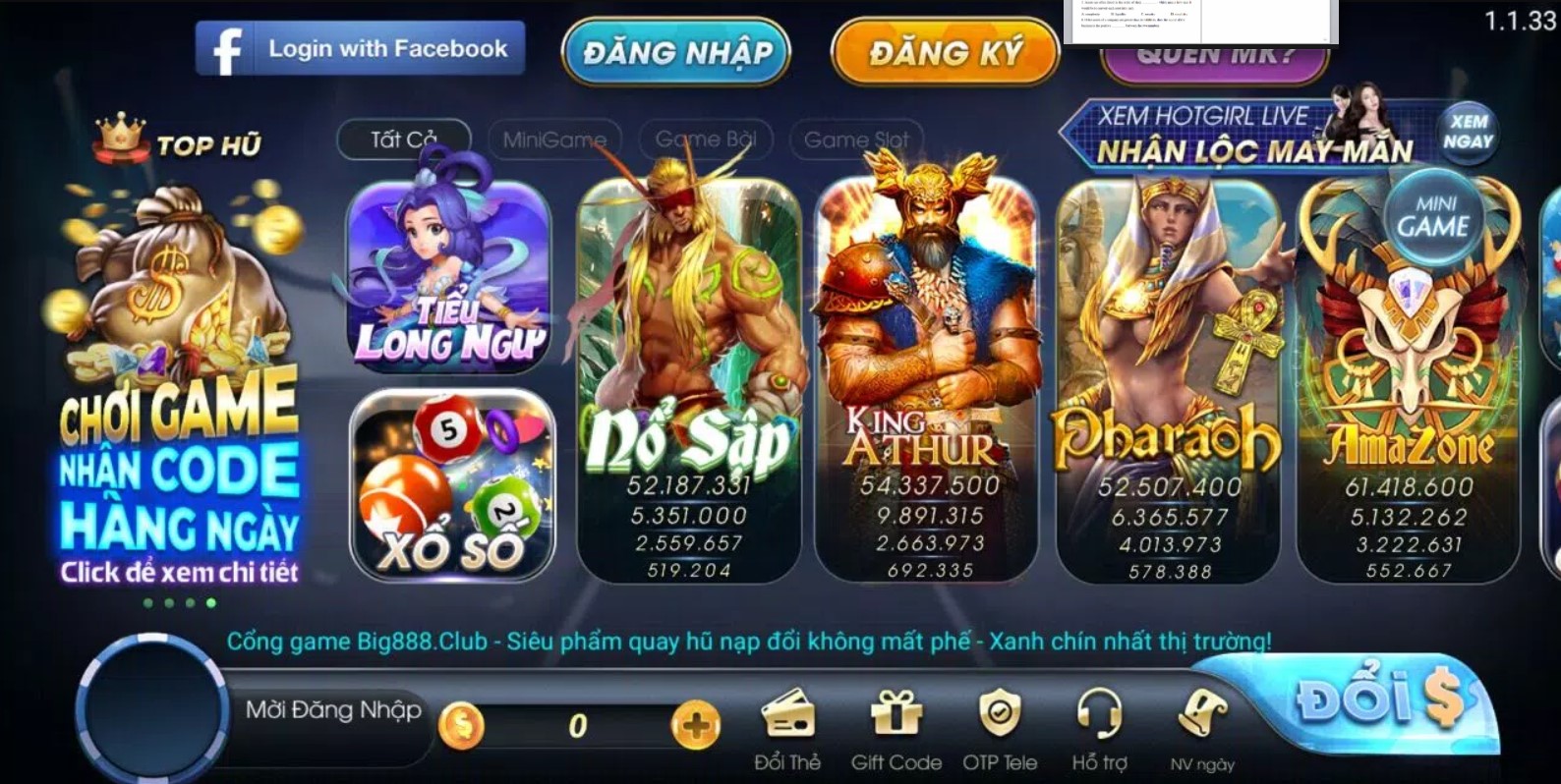 Cổng game xanh chín với nhiều tính năng vượt trội