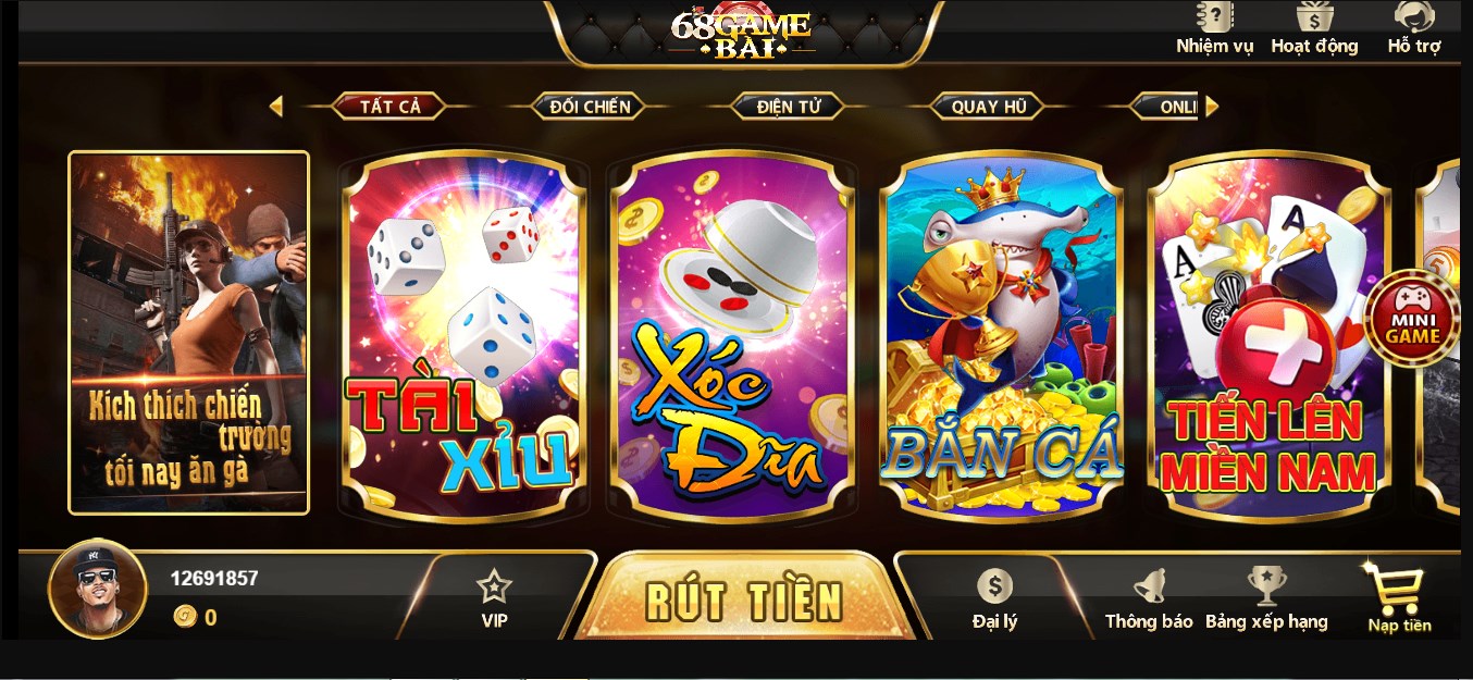 Đánh giá chung nhất về thiên đường cá cược 68 game bài