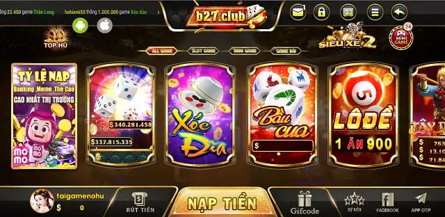 Đánh giá cổng game B27 Club về những ưu và nhược điểm