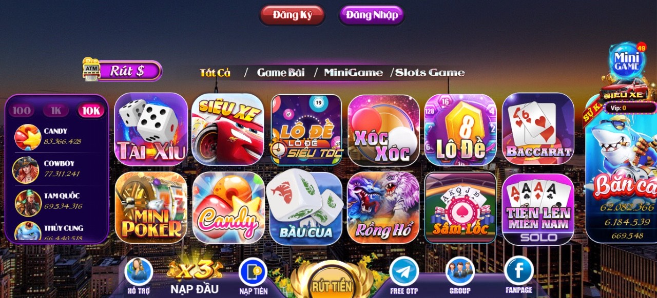 Đánh giá về cổng game G68 Vin