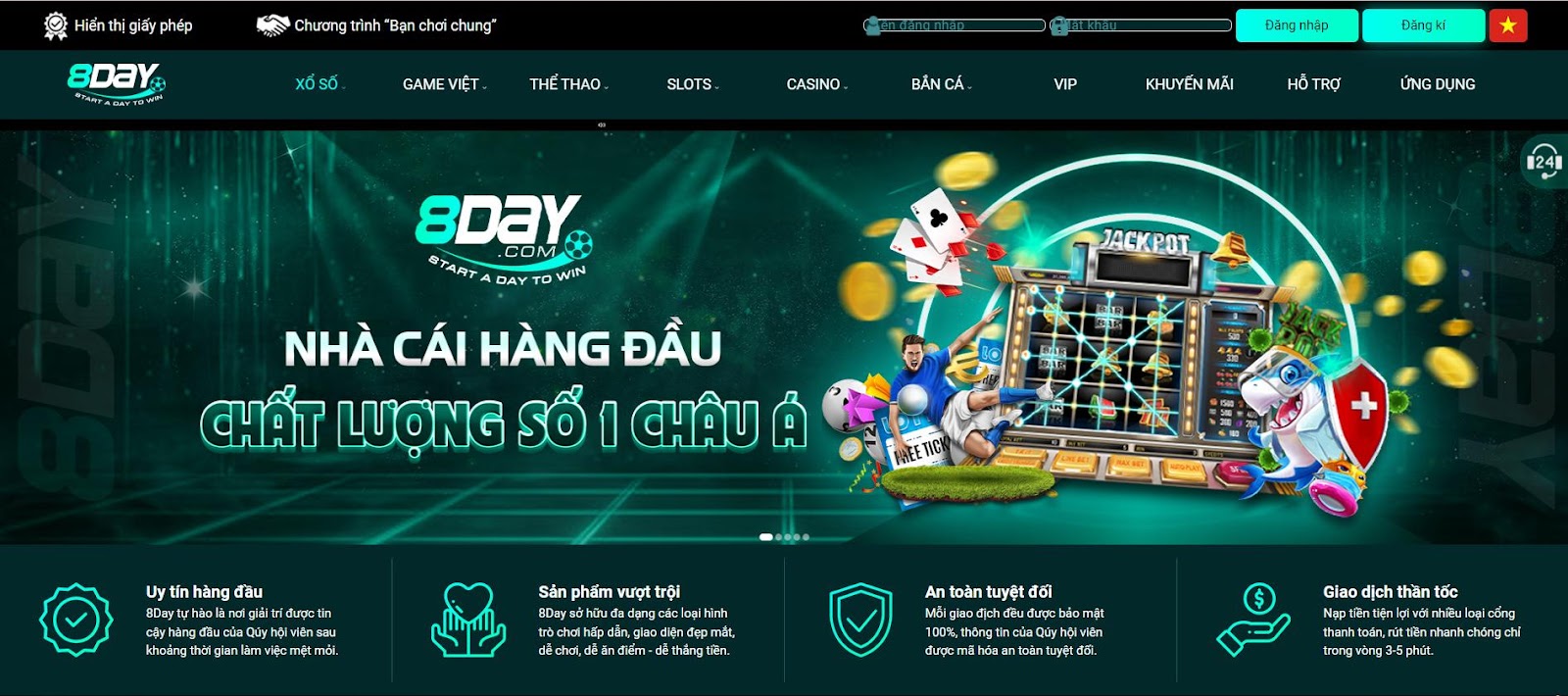 Đôi nét về game bắn cá đổi thưởng Bắn Cá 8day