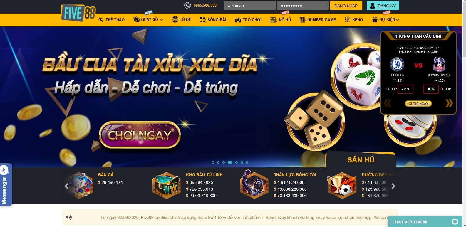 FIVE88 - Chào mừng bạn đến với sân chơi game đổi thưởng thật uy tín - Game Bài Đổi Thưởng