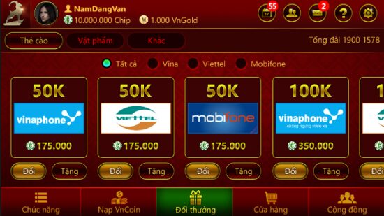 Game đánh bài đổi thẻ mobile là gì? 