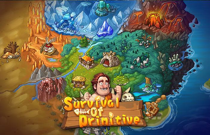 Game mobile sinh tồn không cần wifi: Survival of Primitive