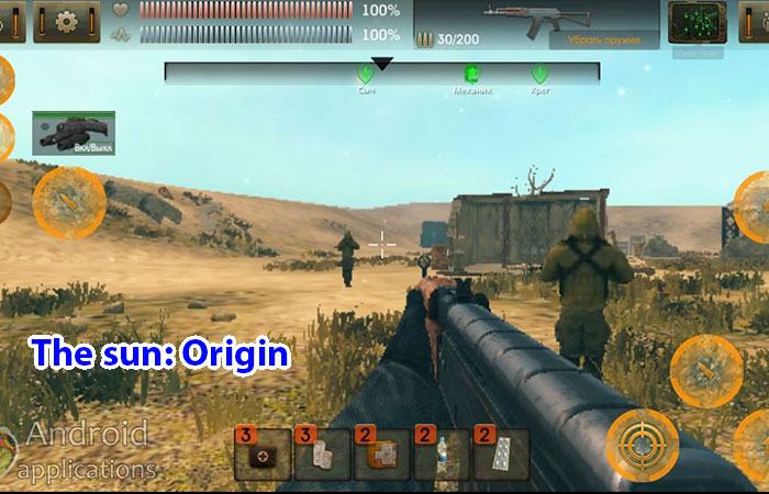 Game sinh tồn bắn súng offline android: The sun: Origin