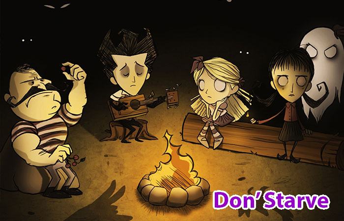 Game sinh tồn không cần mạng hay android: Don’ Starve