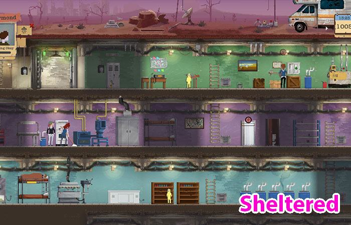 Game sinh tồn offline trên điện thoại độc đáo: Sheltered