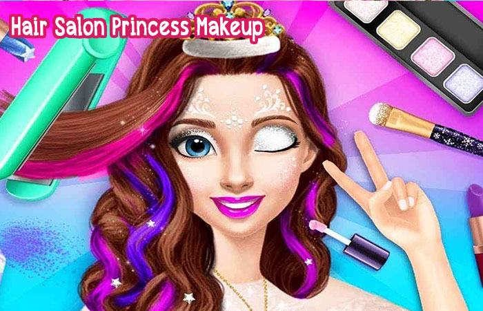 Game trang điểm và thời trang – Hair Salon Princess Makeup