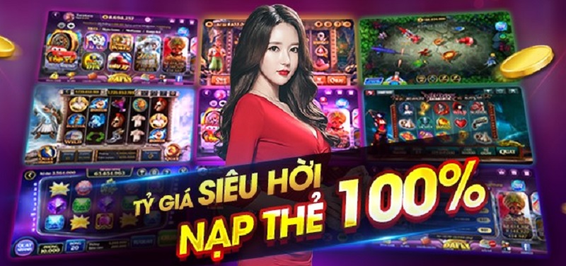 Giao diện hấp dẫn của cổng game