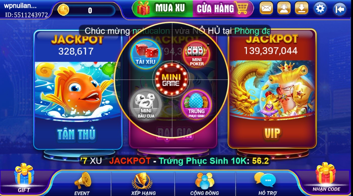 Hệ thống vận hành game chuyên nghiệp ở Săn Hũ 777 quá đỉnh