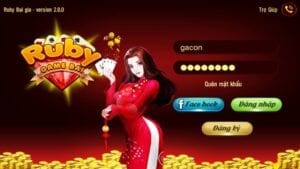 Kho game khủng của game bài Ruby