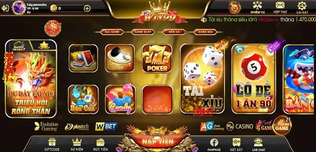 Kho game tại Win99 Bet có gì đặc sắc?