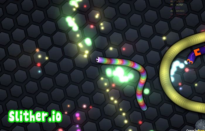 Slither.io game rắn săn mồi cho trẻ em