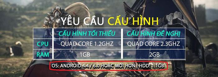 Tập trung cày level nhanh để chọn nhân vật