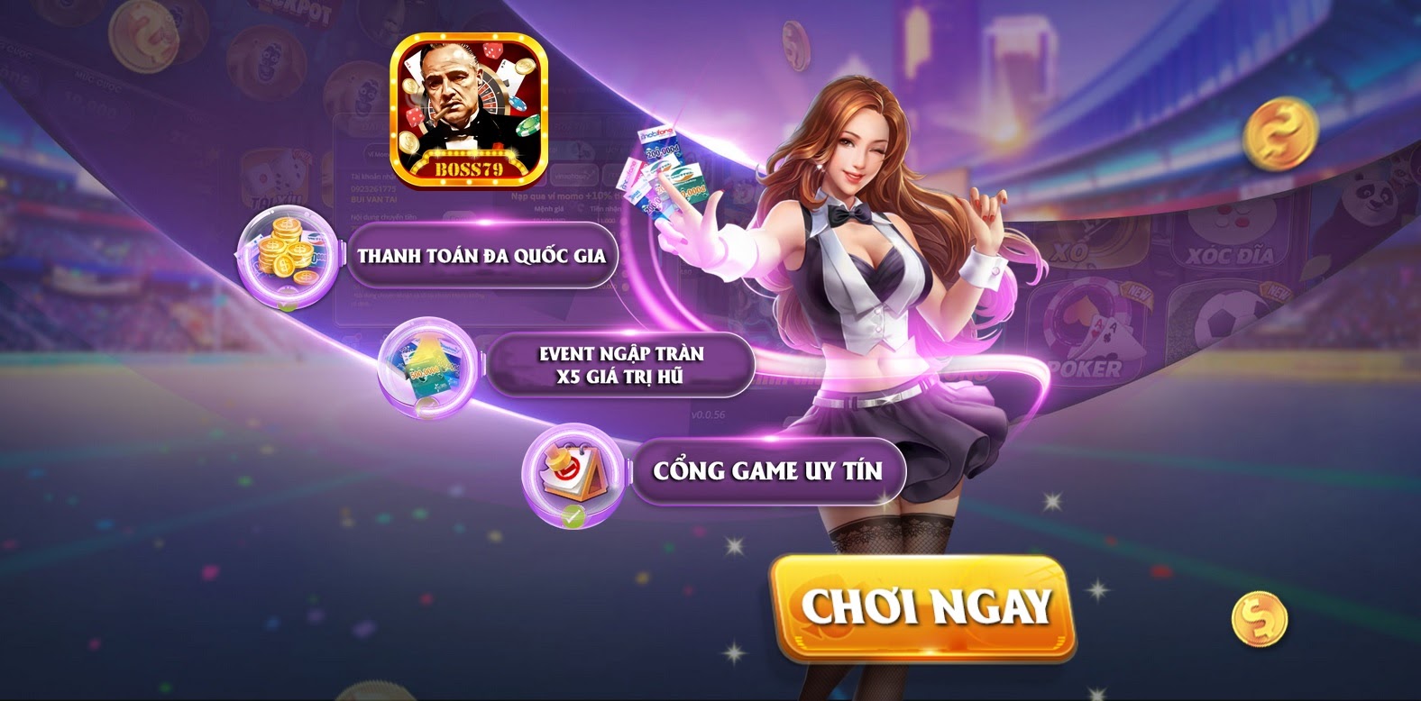 Thích xài ngoại tệ thì cứ việc tham gia Boss 79 nhé anh em.