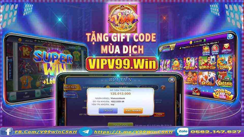 Thiết kế giao diện hợp lý, bố cục rõ ràng từ V99 win