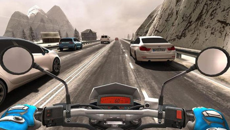 Hướng dẫn chơi game đua xe Traffic Rider trên android